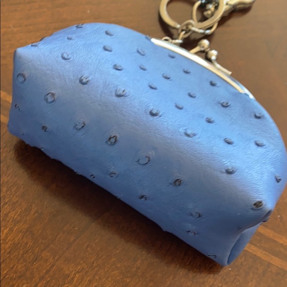 NEW Metropolitan Faux Ostrich Change Purse - Picture 4 of 5